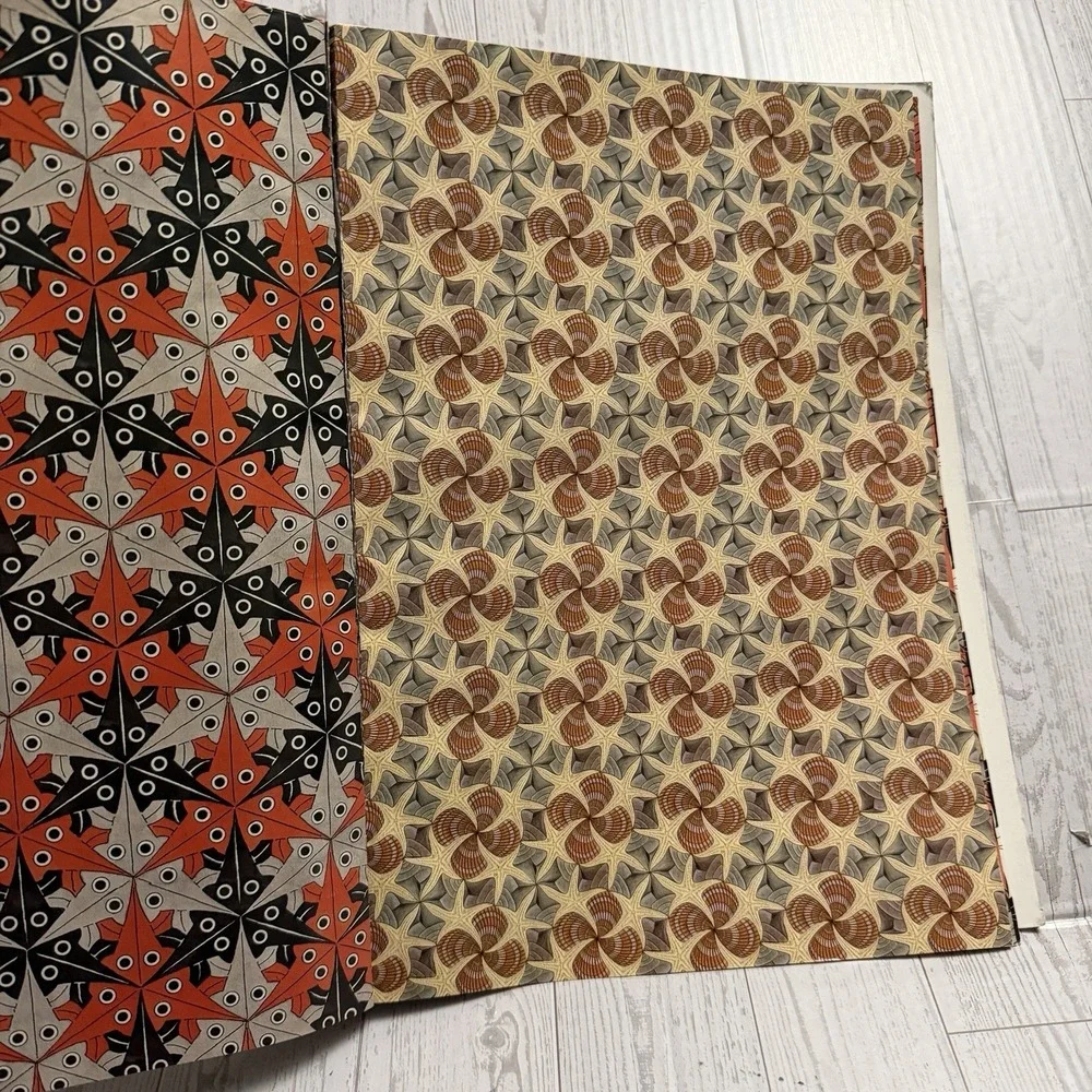 Giftwraps By Artists: M.C. Escher By Joost Elffers 1987 - Christmas Wrap